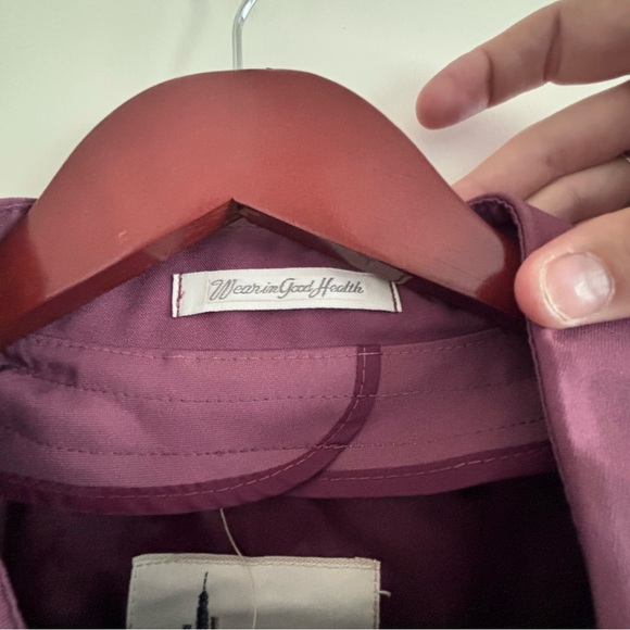 Vintage Misty Harbor pink trench coat EUC - Picture 3 of 6